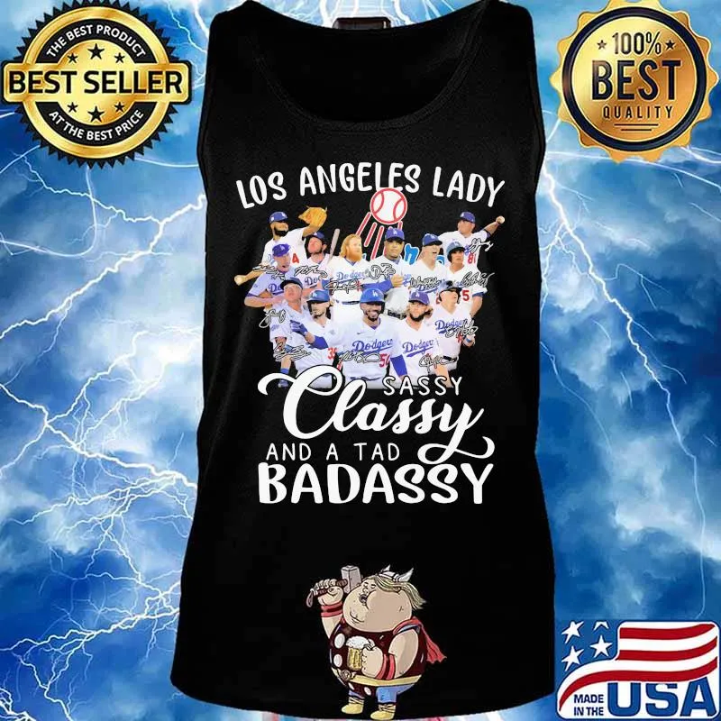 Los angeles lakers lady sassy classy and a tad badassy s Tank top