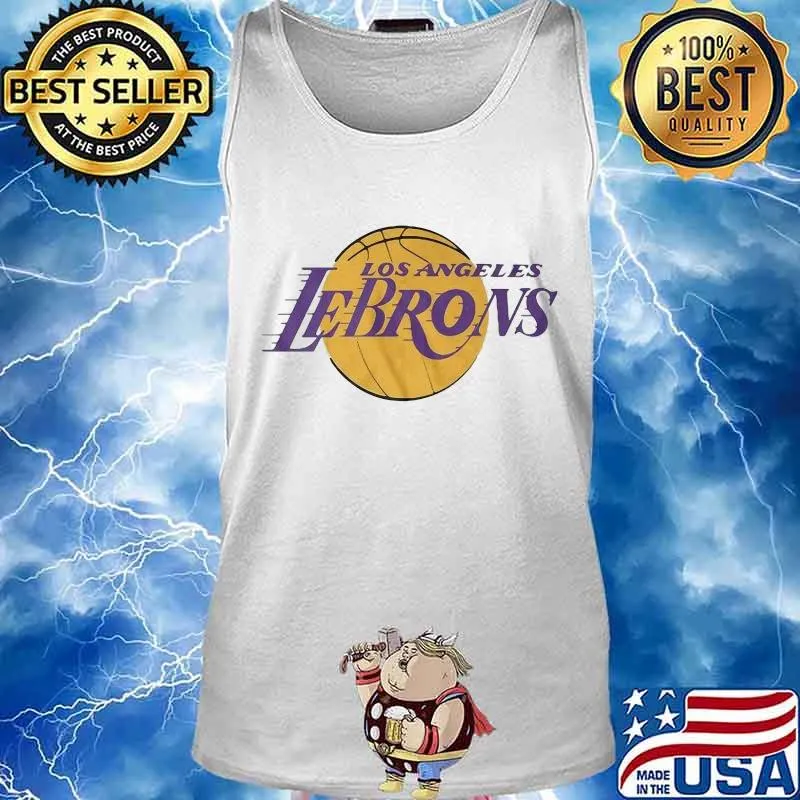 Los angeles lakers lebron james basketball s Tank top