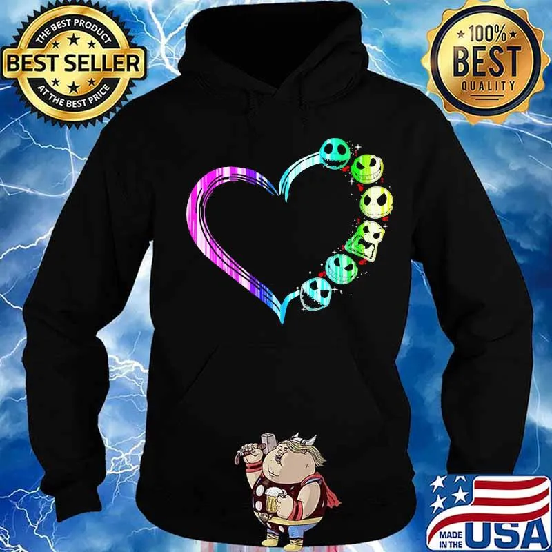 Love jack skellington hearts s Hoodie