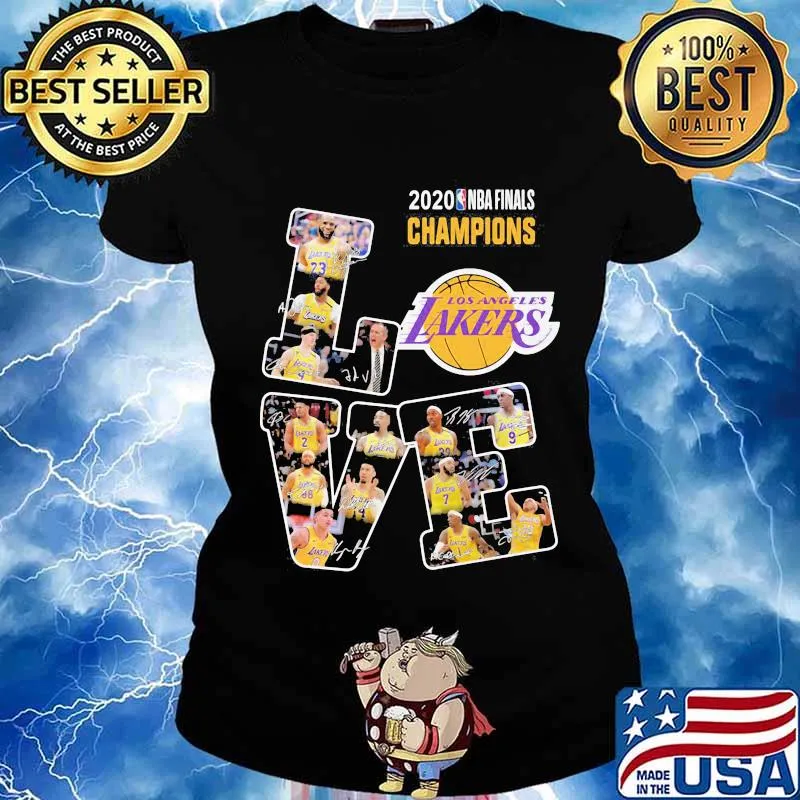 Love los angeles lakers 2020 nba finals champions s Ladies tee