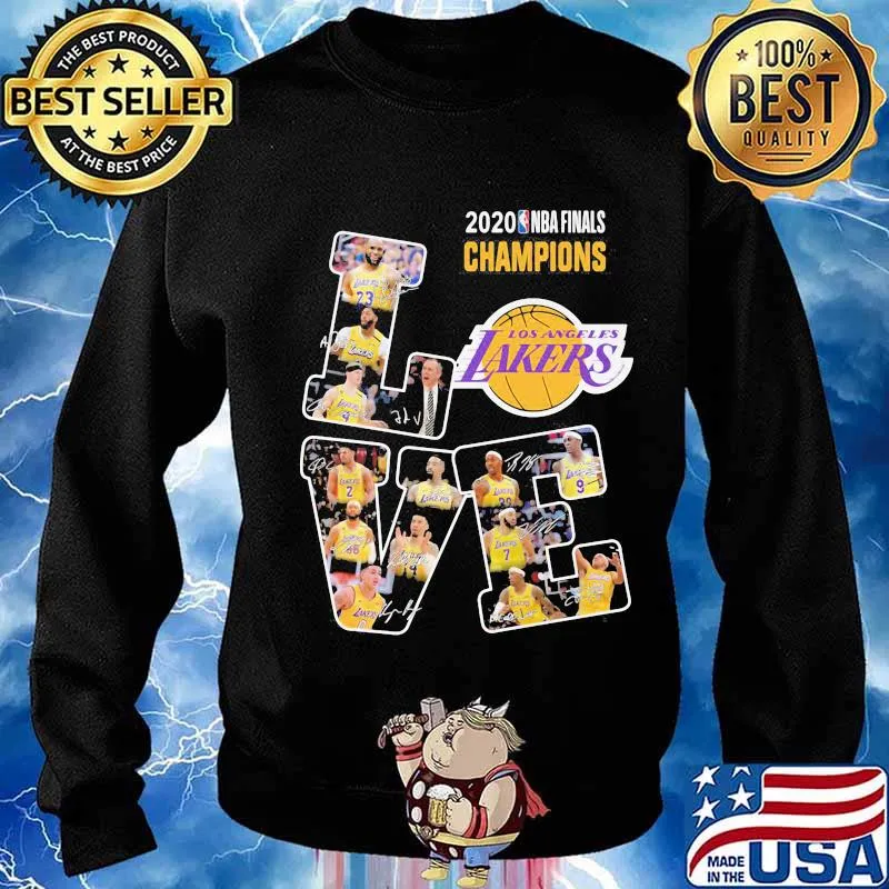 Love los angeles lakers 2020 nba finals champions s Sweater