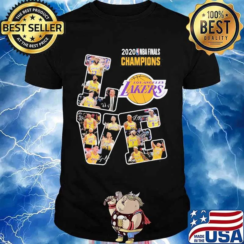Love los angeles lakers 2020 nba finals champions shirt