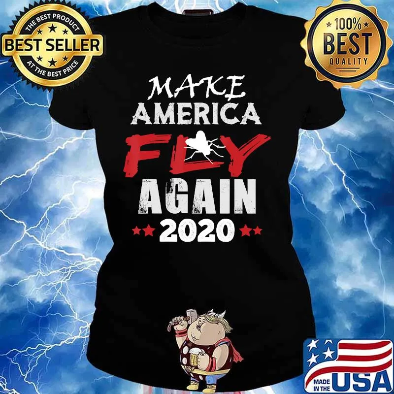 Make America Fly Again 2020 - Mike Pence and the debate Fly T-Shirt Ladies tee