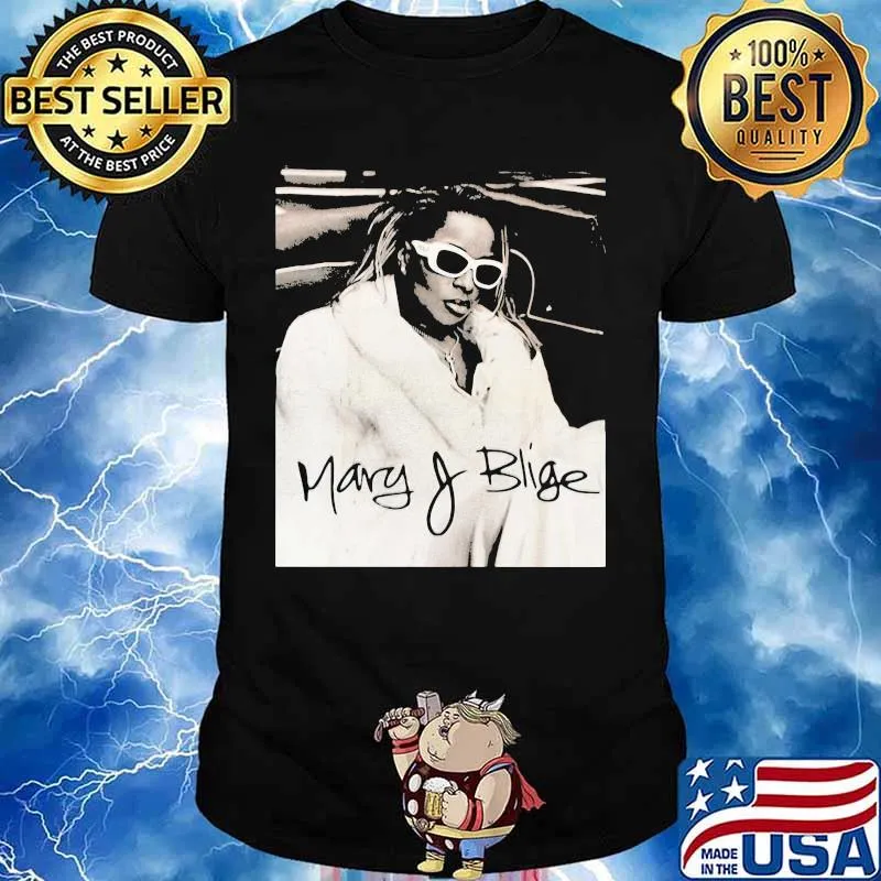 Mary j blige singer picture shirt