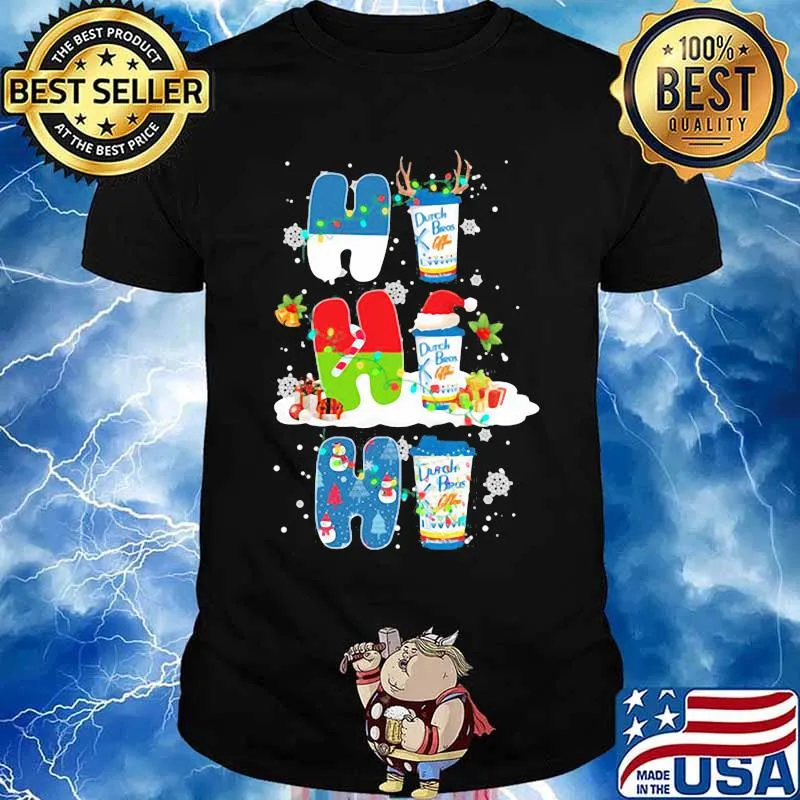 Merry christmas dutch bros coffee ho ho ho shirt