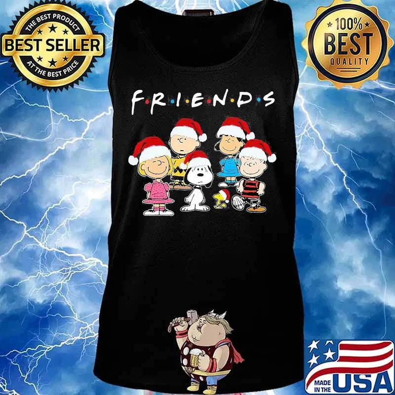 Merry christmas friends the peanuts s Tank top