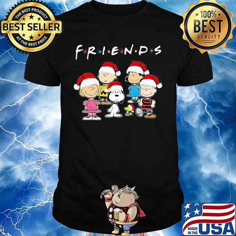 Merry christmas friends the peanuts shirt