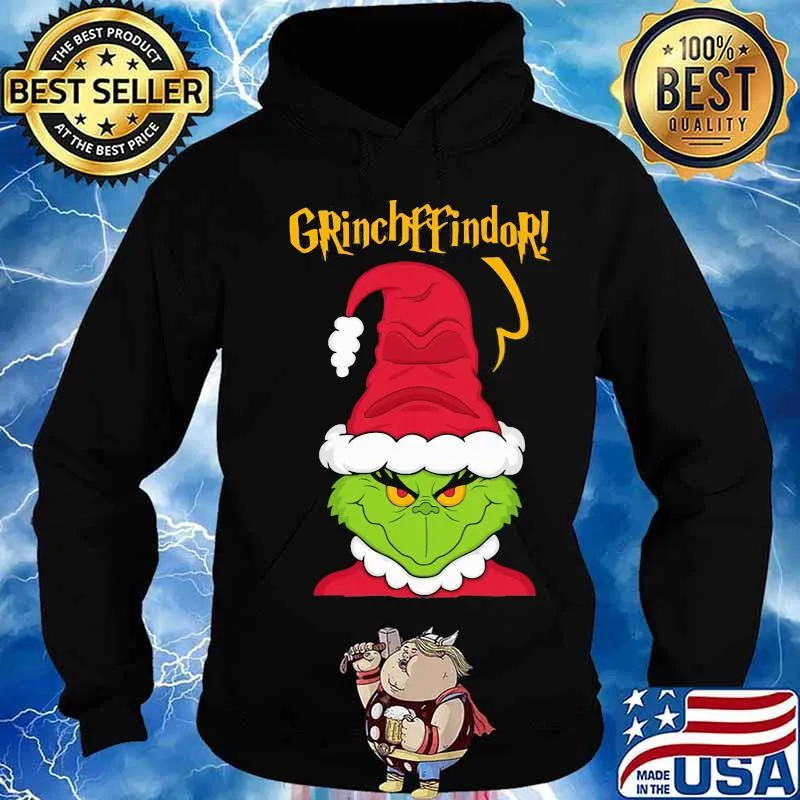 Merry christmas grinch santa grinchffindor s Hoodie