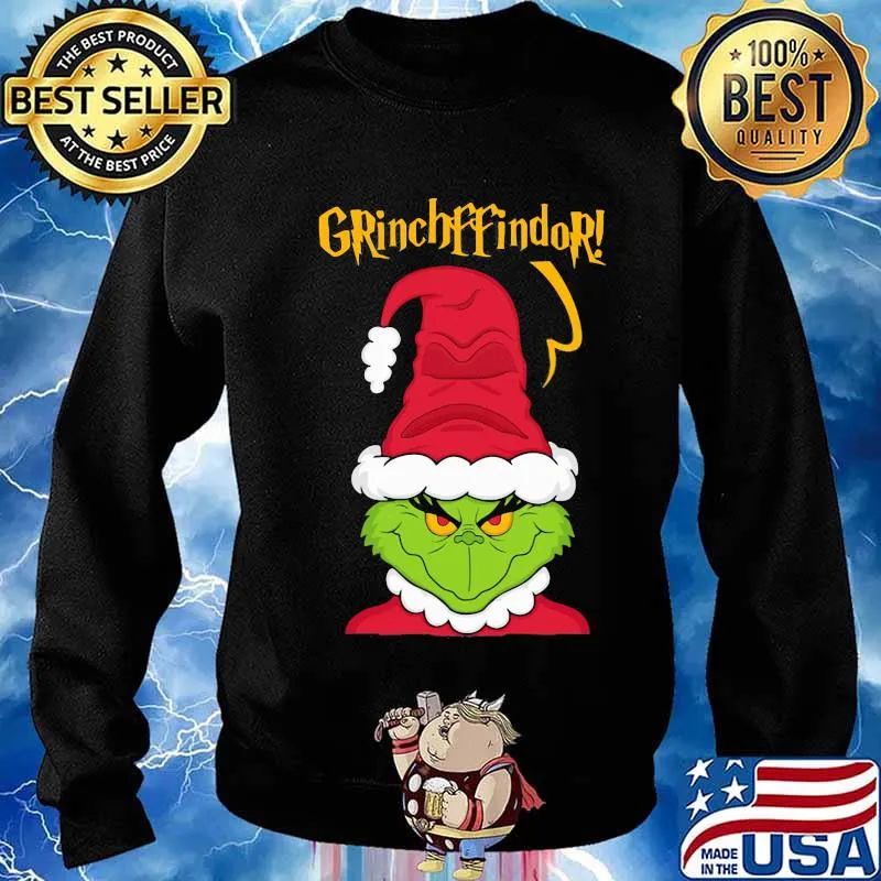 Merry christmas grinch santa grinchffindor s Sweater