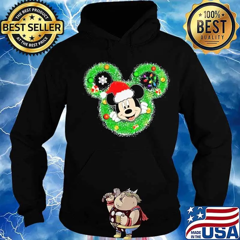 Merry christmas mickey mouse santa s Hoodie
