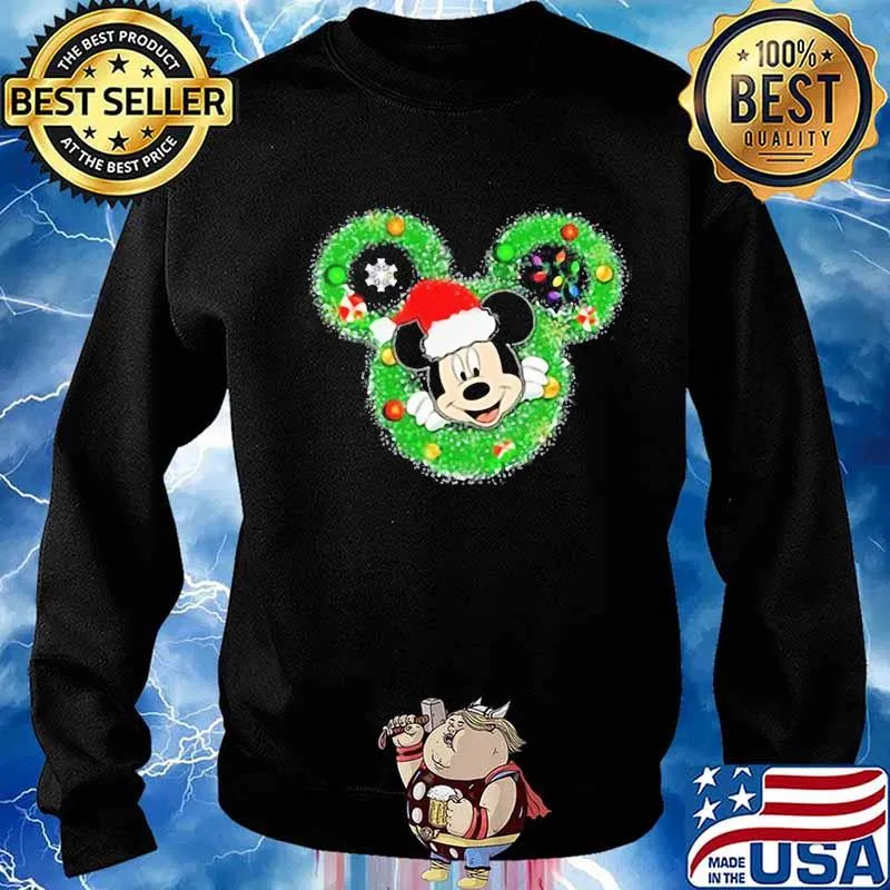 Merry christmas mickey mouse santa s Sweater