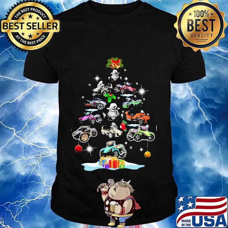 Merry christmas motocross tree shirt