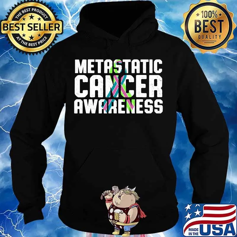 Metastatic Breast Cancer Awareness Winning US Warrior T-Shirt Hoodie