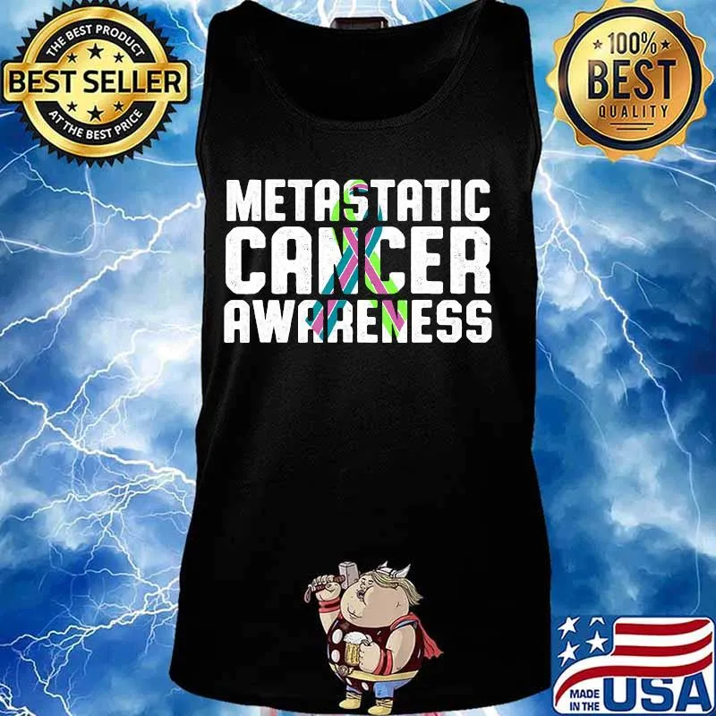 Metastatic Breast Cancer Awareness Winning US Warrior T-Shirt Tank top