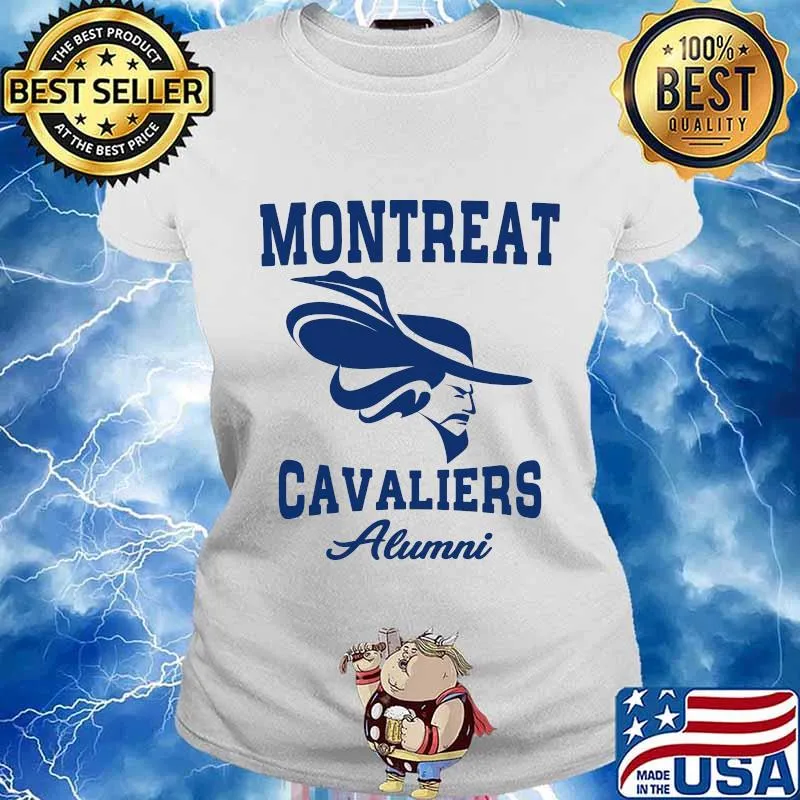 Montreal cavaliers alumni logo s Ladies tee