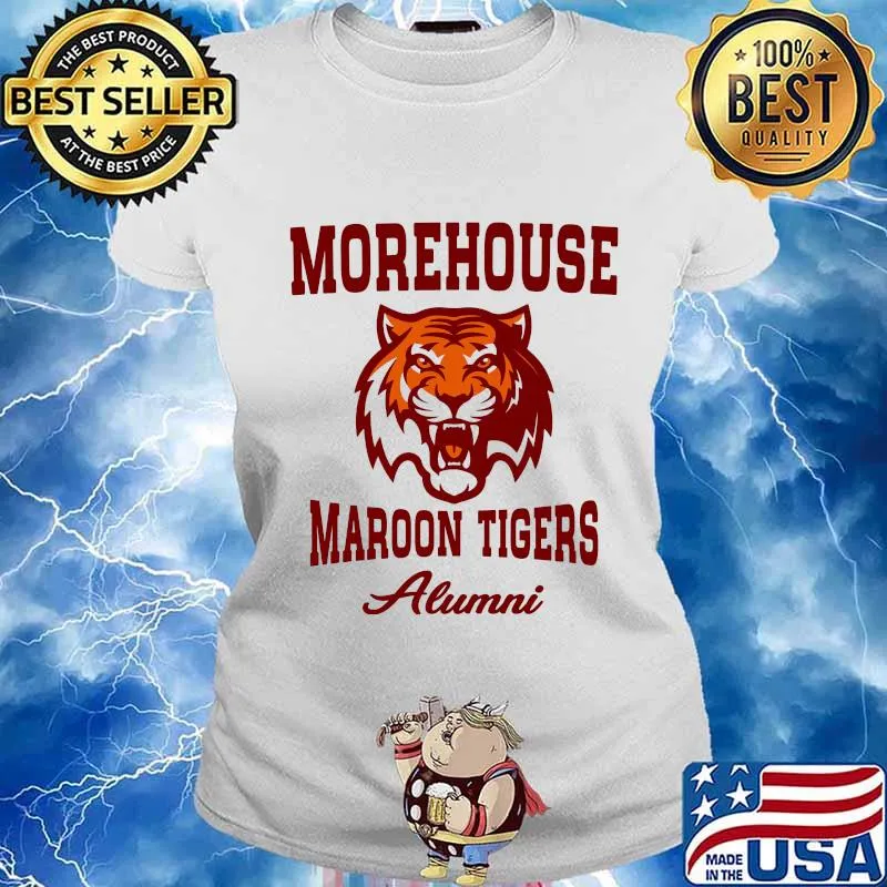Morehouse maroon tigers alumni s Ladies tee