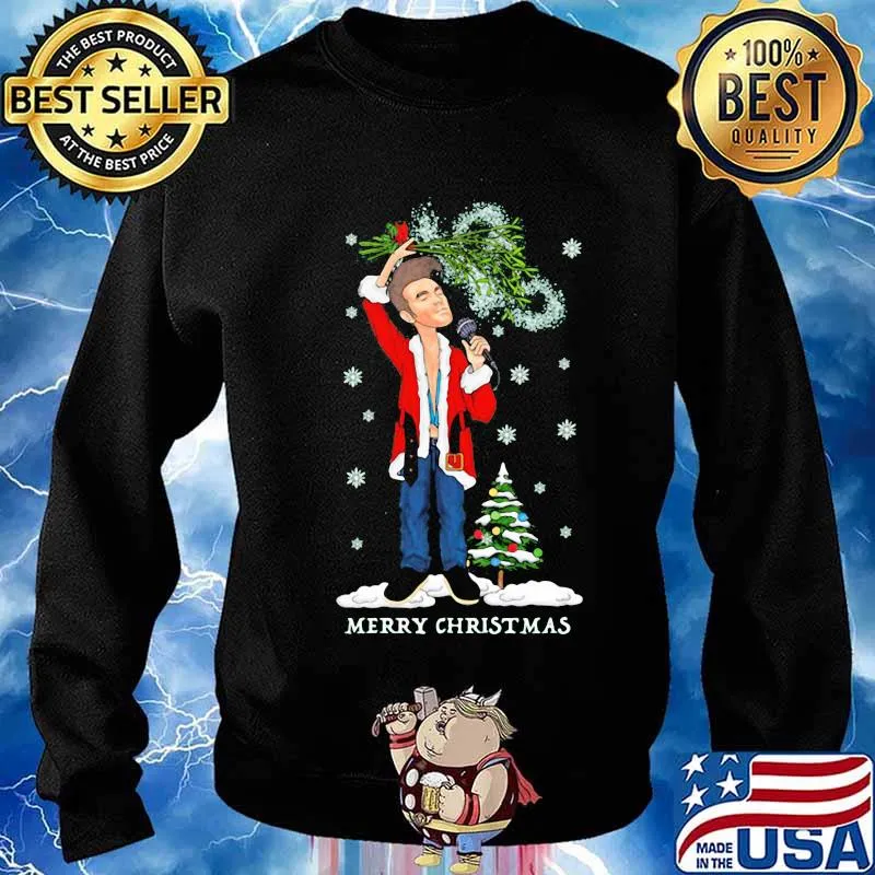 Morrissey santa merry christmas tree s Sweater