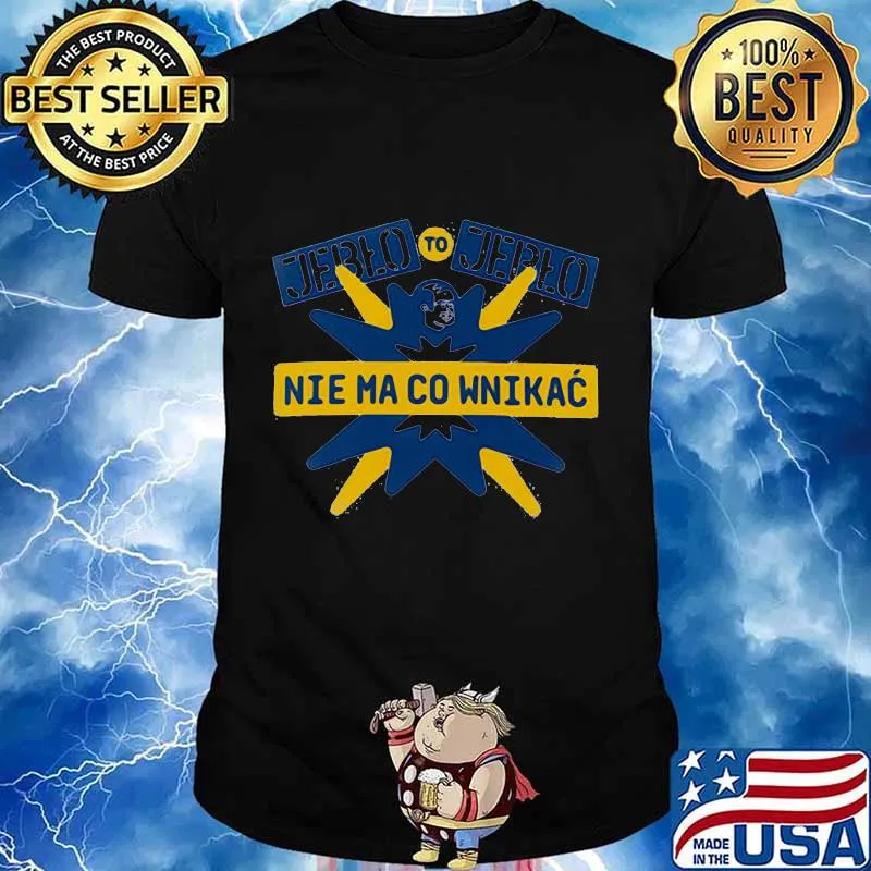 Nie ma co wnikać biała koszulka męska shirt