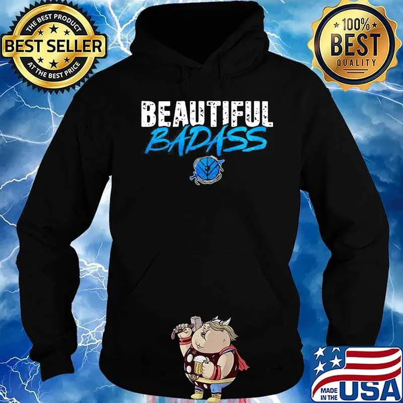 Official beautiful badass vintage s Hoodie