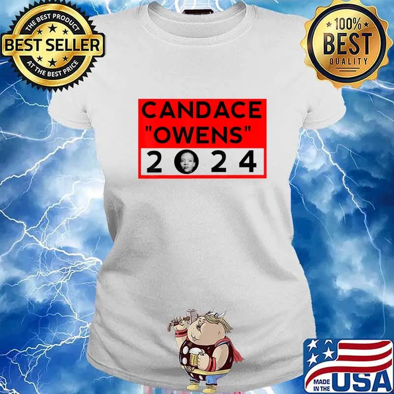 Official Candace Owens 2024 T-Shirt Ladies tee