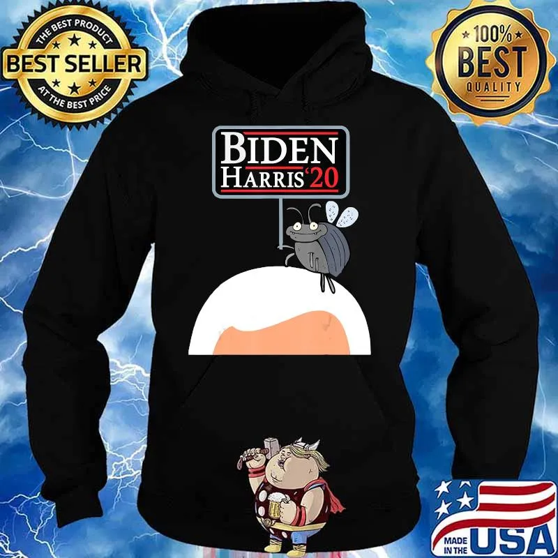 Official Debate Fly on Mike Pence's Head for Biden Harris 2020 T-Shirt Hoodie