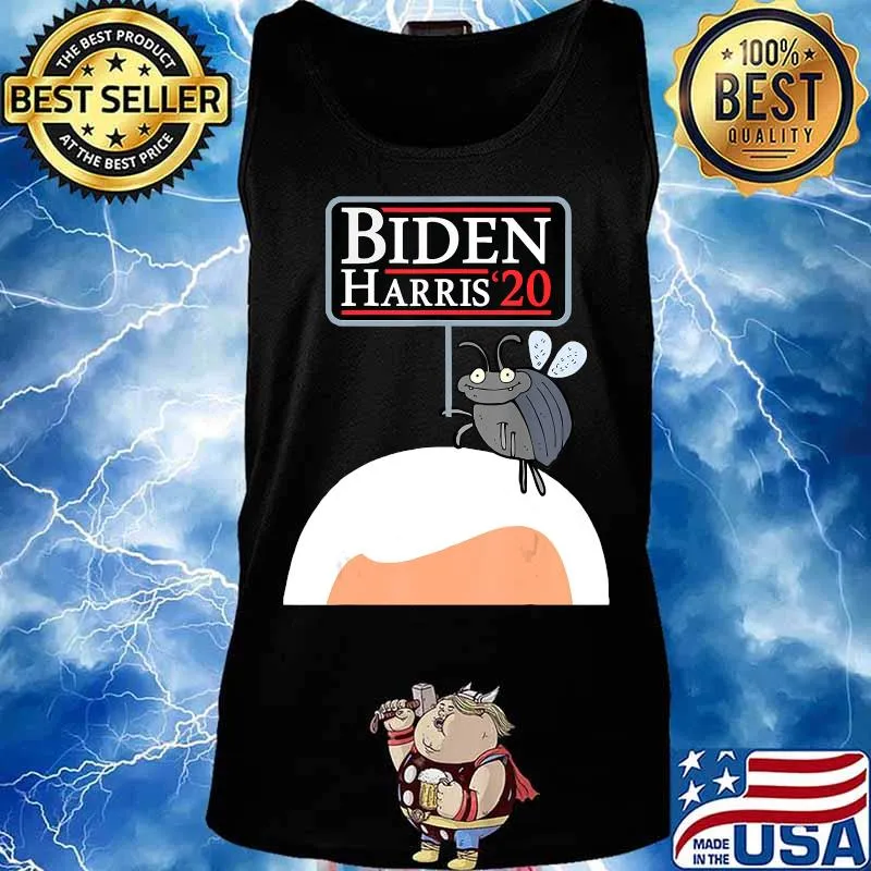 Official Debate Fly on Mike Pence's Head for Biden Harris 2020 T-Shirt Tank top