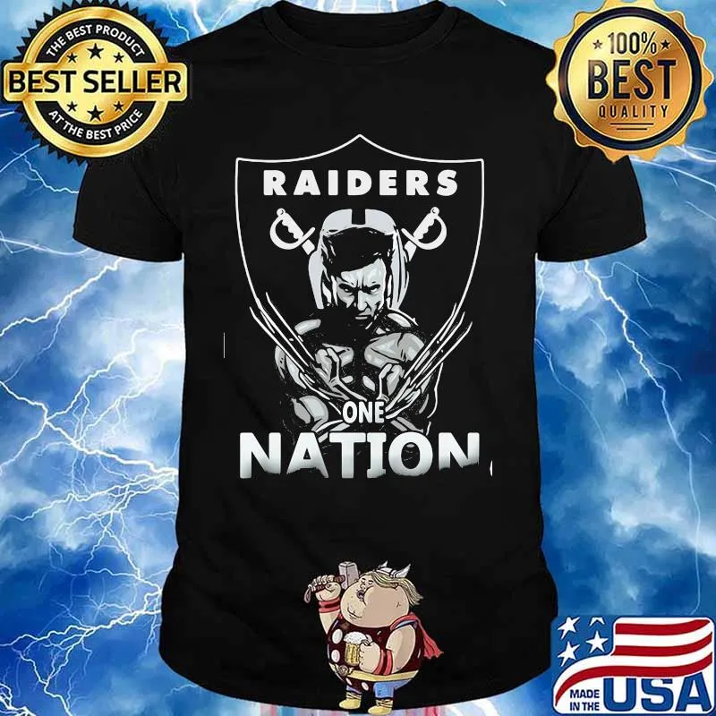 Oklahoma raiders football one nation shirt
