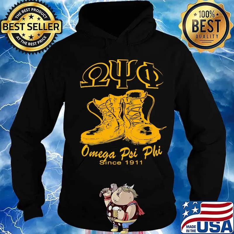 Omega psi phi deer since 1911 shoes s Hoodie