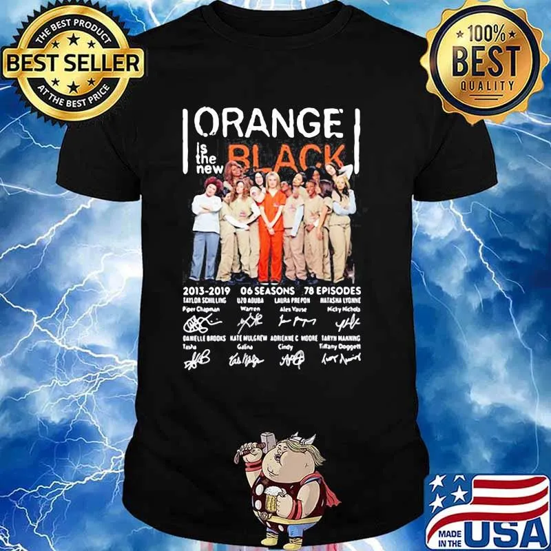 Orange is the new black 2013 2019 06 seasons 78 episodes signatures shirt