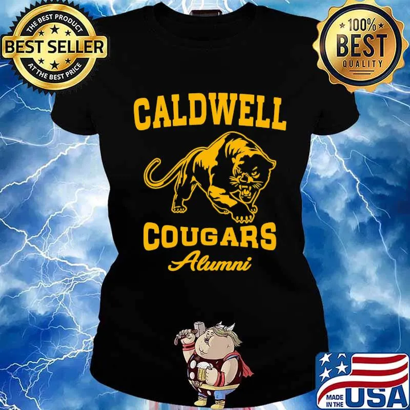 Panther caldwell cougars alumni s Ladies tee