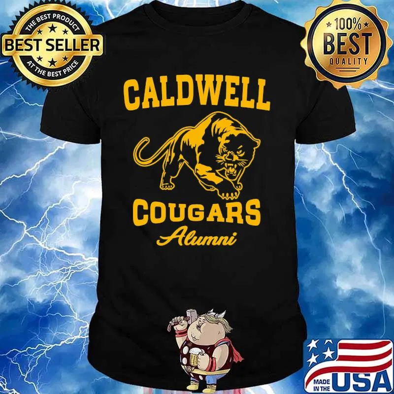 Panther caldwell cougars alumni shirt