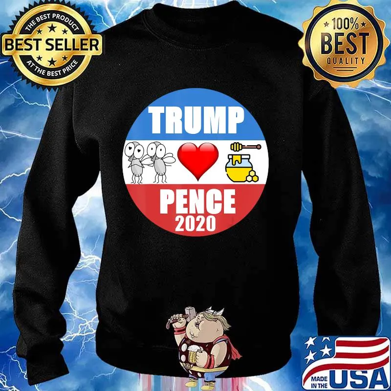 Pence Harris Debate Fly Trump 2020 T-Shirt Sweater
