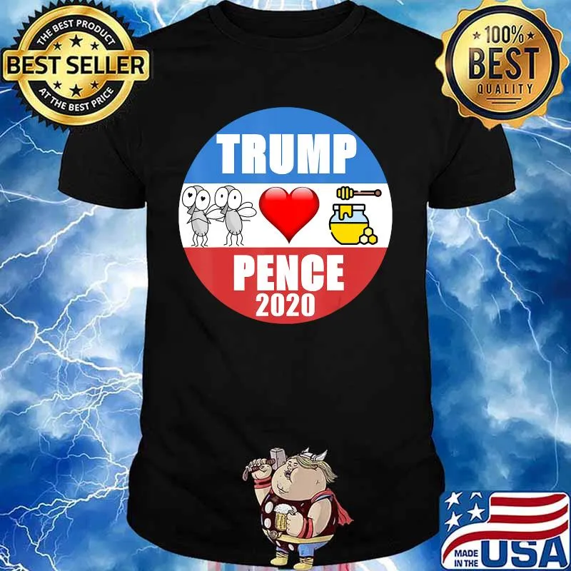 Pence Harris Debate Fly Trump 2020 T-Shirt