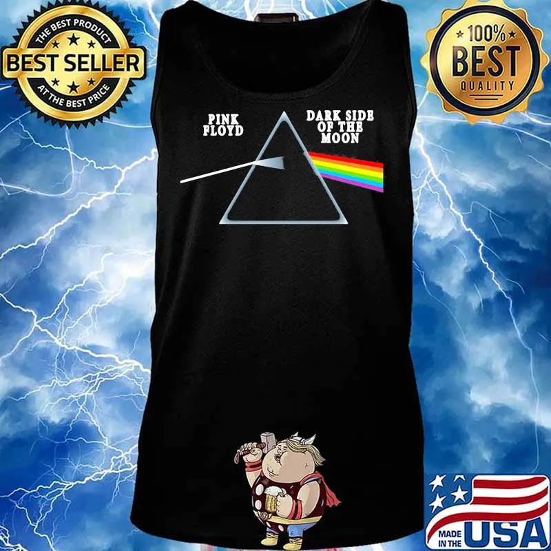Pink floyd band dark side of the moon rainbow s Tank top