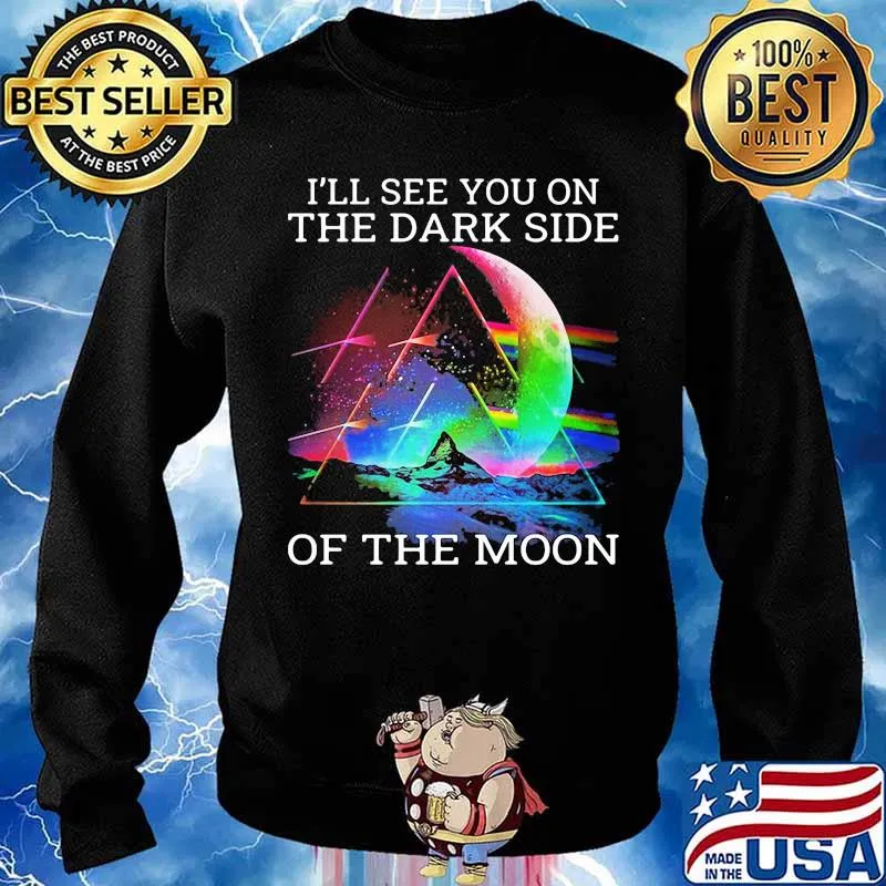 Pink floyd band i'll see you on the dark side of the moon s Sweater