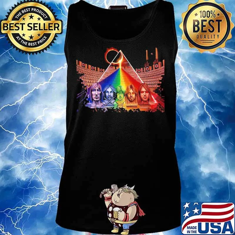 Pink floyd band members native rainbow s Tank top