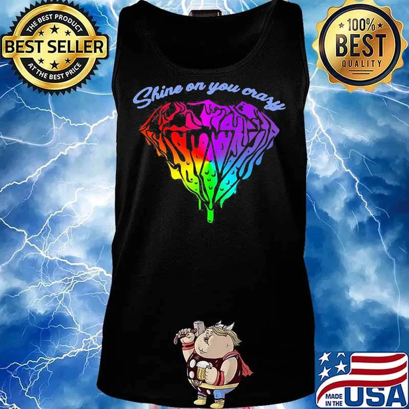 Pink floyd band shine on you crazy diamond s Tank top