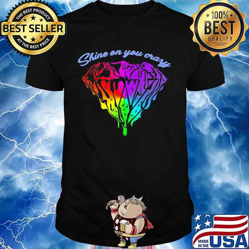 Pink floyd band shine on you crazy diamond shirt