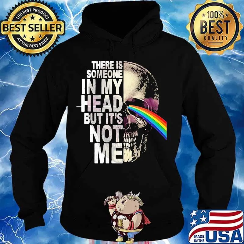 Pink floyd band skull there is someone in my head but it's not me s Hoodie