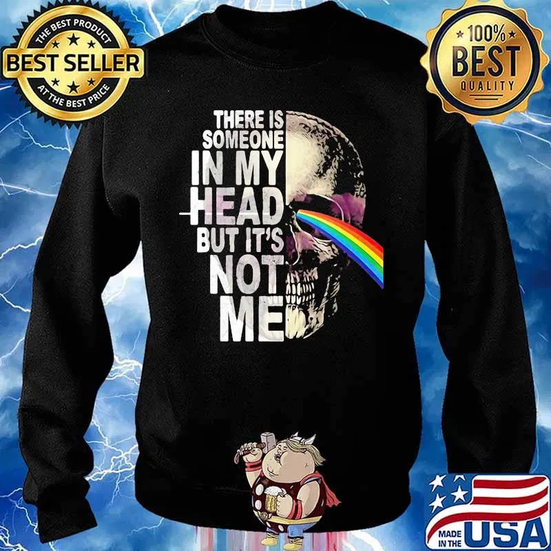 Pink floyd band skull there is someone in my head but it's not me s Sweater