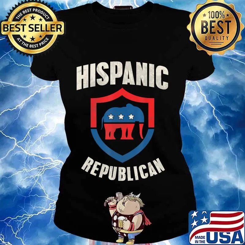 Political conservative Hispanic Republican T-Shirt Ladies tee