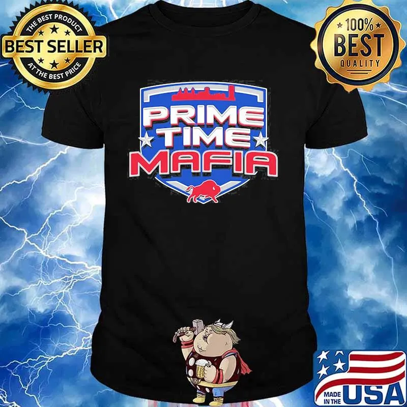 Prime time mafia buffalo shirt