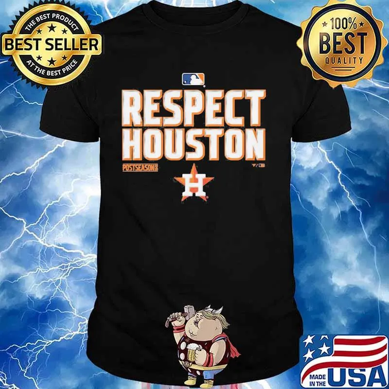 Respect houston postseason baseball shirt