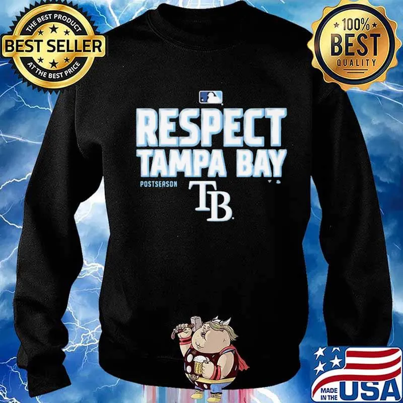 Respect tampa bay postseason baseball s Sweater