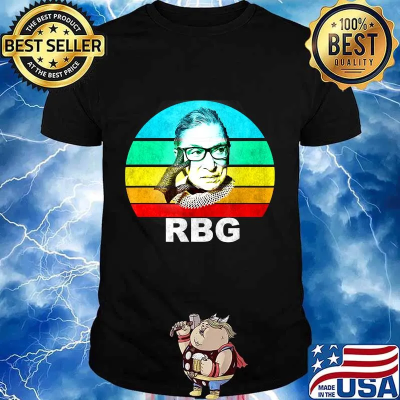 Retro Vintage Notorious RBG Shirt Ruth Bader Ginsburg Gift T-Shirt