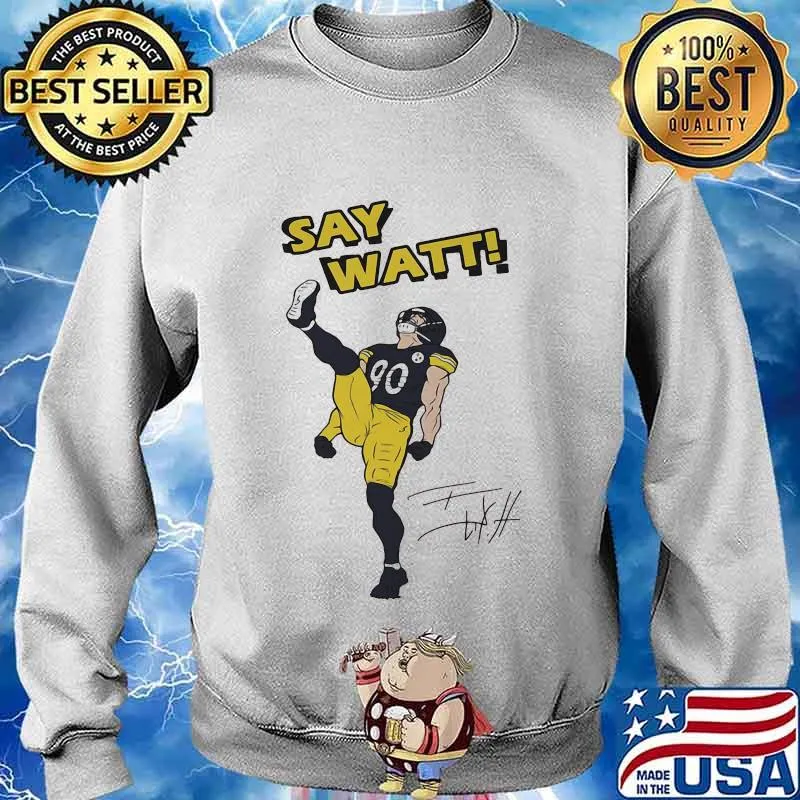 Say watt football signatures s Sweater