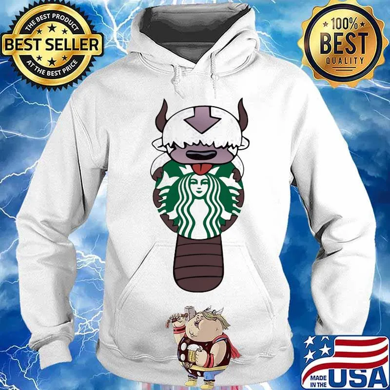 Sheep hug starbucks logo s Hoodie