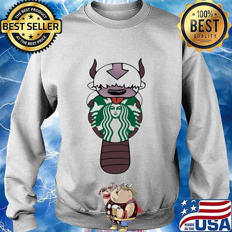 Sheep hug starbucks logo s Sweater
