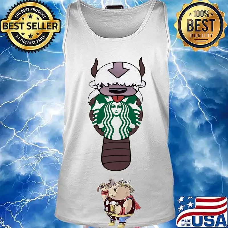 Sheep hug starbucks logo s Tank top