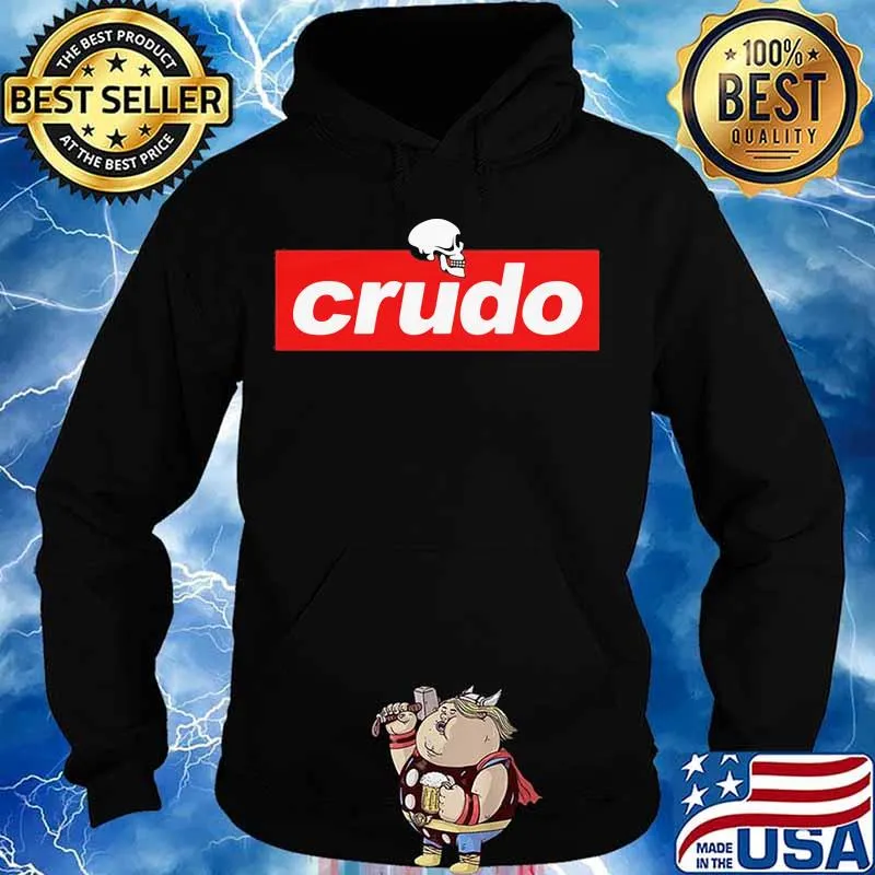 Skull crudo logo 2020 s Hoodie